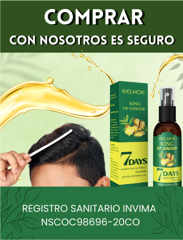 Tónico 7 Days - Crecimiento Cabelludo