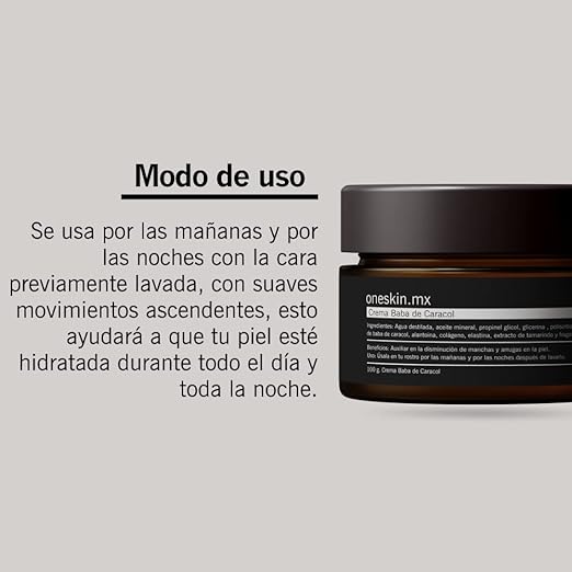 Crema Facial de Colágeno & Baba de caracol (Fórmula mejorada)