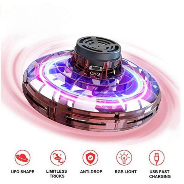 MINI DRONE CON LUZ LED (CARGA-USB)