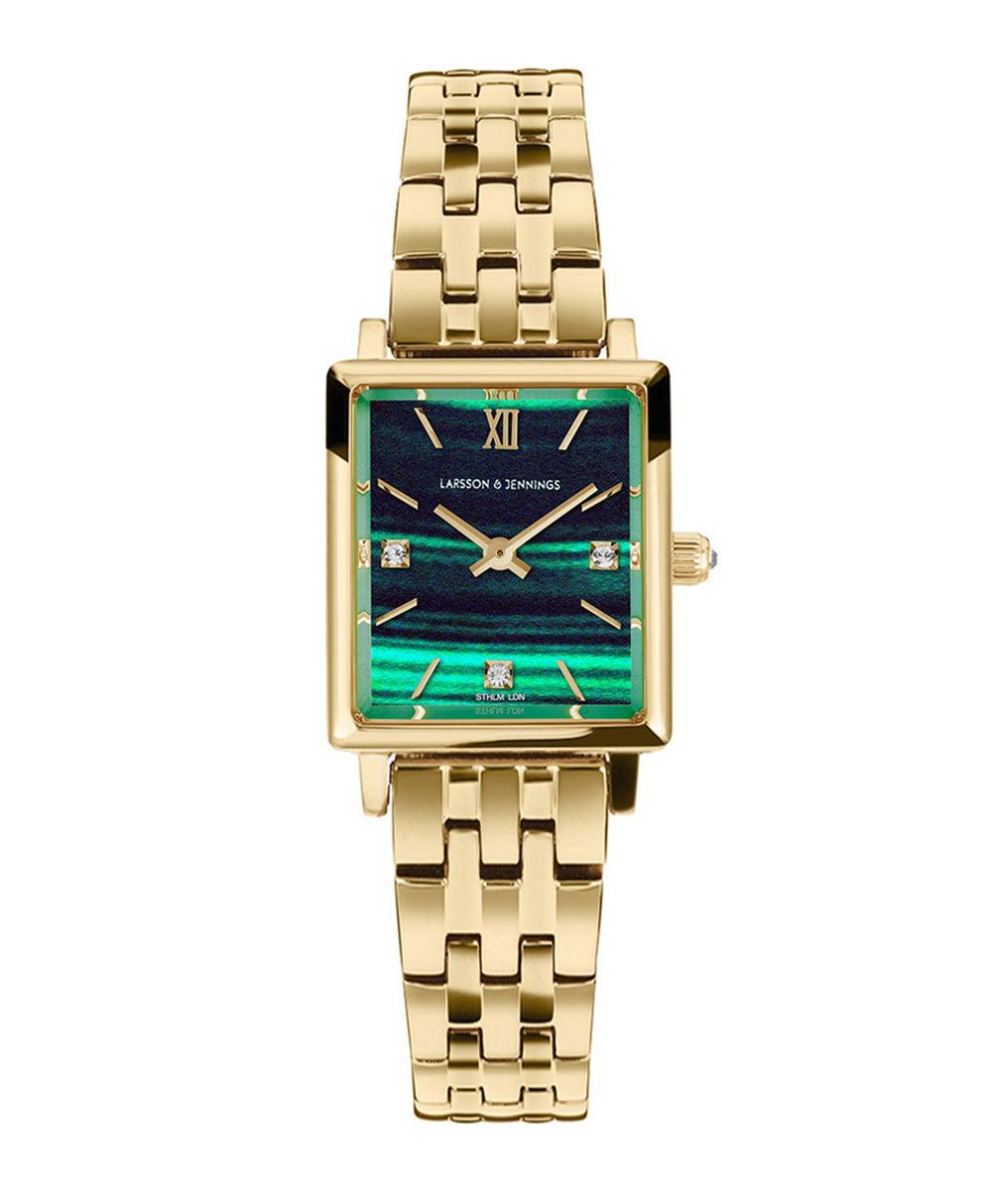 RELOJ ELEVATE GOLD GREEN (IMPORTADO ITALIA)