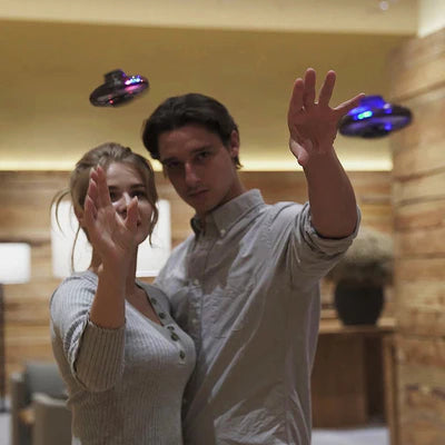 MINI DRONE CON LUZ LED (CARGA-USB)